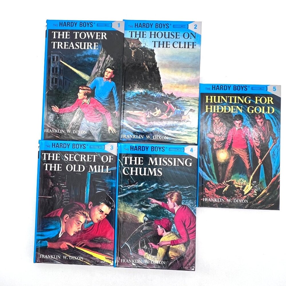 The Hardy Boys Starter Set 5 Mystery Book Boxed Collection Franklin W Dixon 2012 - Picture 9 of 14